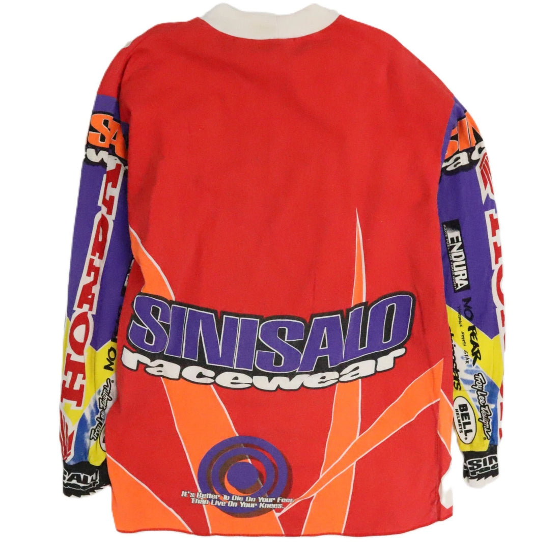 Vintage Jeremy McGrath Honda Sinisalo Motocross Jersey XL 1994 90s