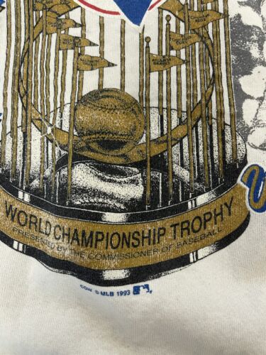 Vintage Toronto Blue Jays World Series Champions Sweatshirt Medium 1993 90s MLB