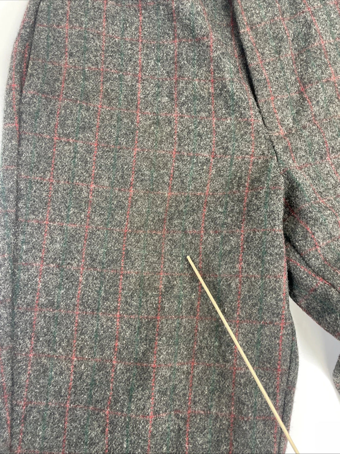 Vintage Woolrich Wool Mackinaw Hunting Plaid Pants Size 38