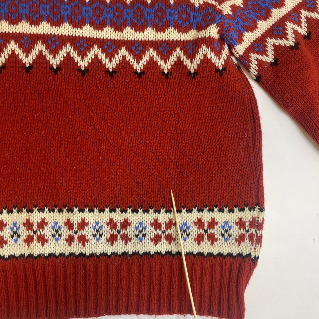 Vintage Sedgewick Crewneck Sweater Size Large Fair Isle