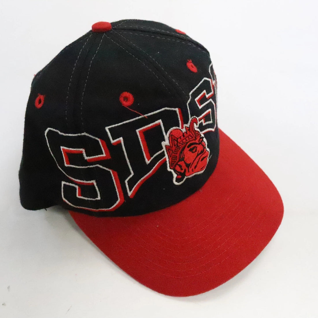 Vintage SDSU Aztecs Top Of The World Wool Snapback Hat OSFA NCAA