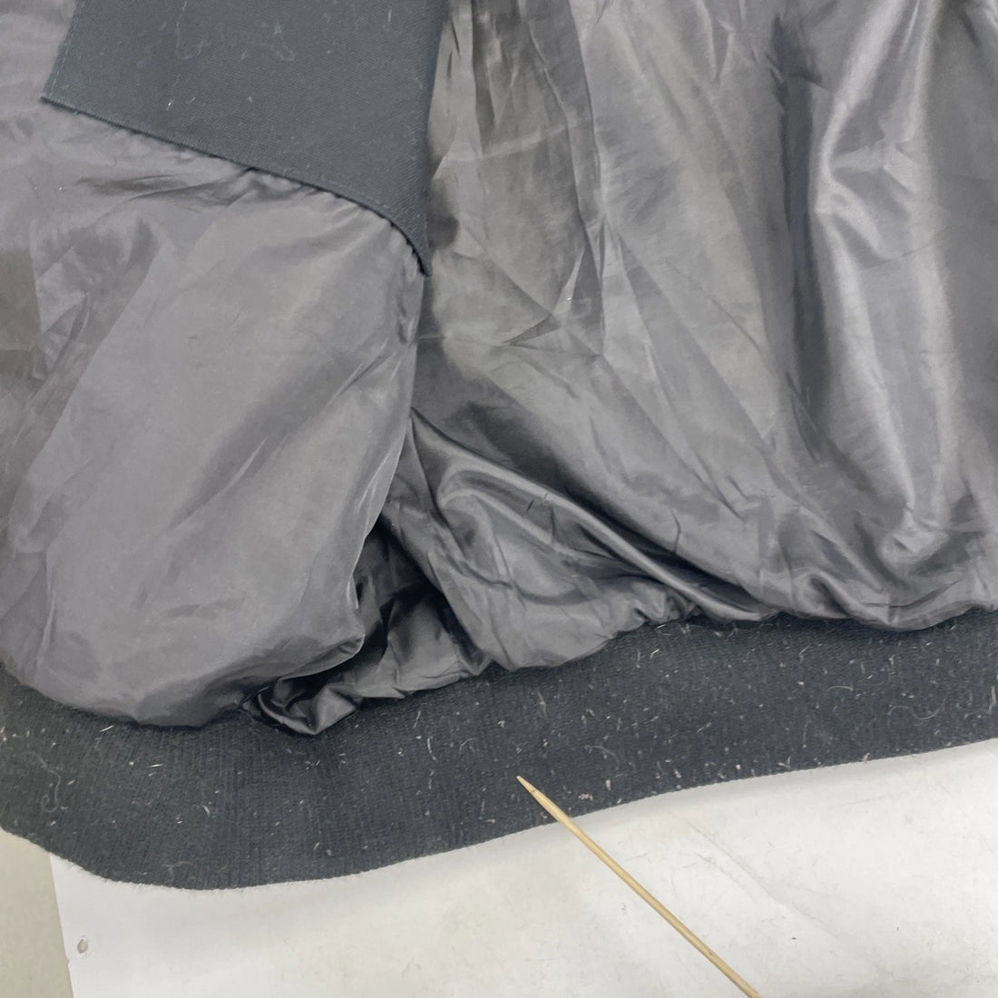 C.C. Filson Bomber Work Jacket Size XL Black CCF