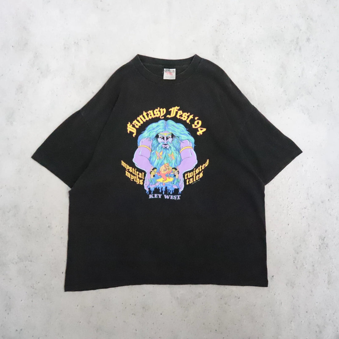 Vintage Fantasy Fest 1994 Key West T-Shirt Size 2XL 90s