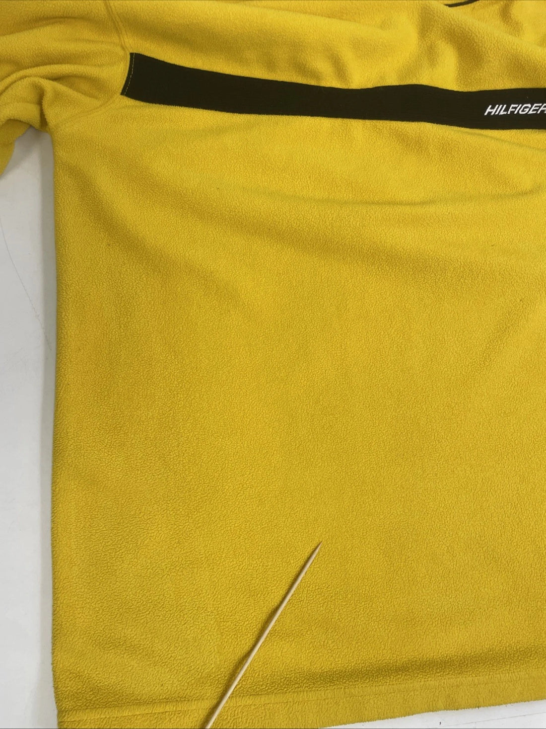 Tommy Hilfiger Athletics Fleece Jacket Size XL Yellow