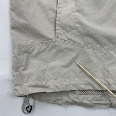 Vintage Columbia Windbreaker Light Jacket Size Large Gray