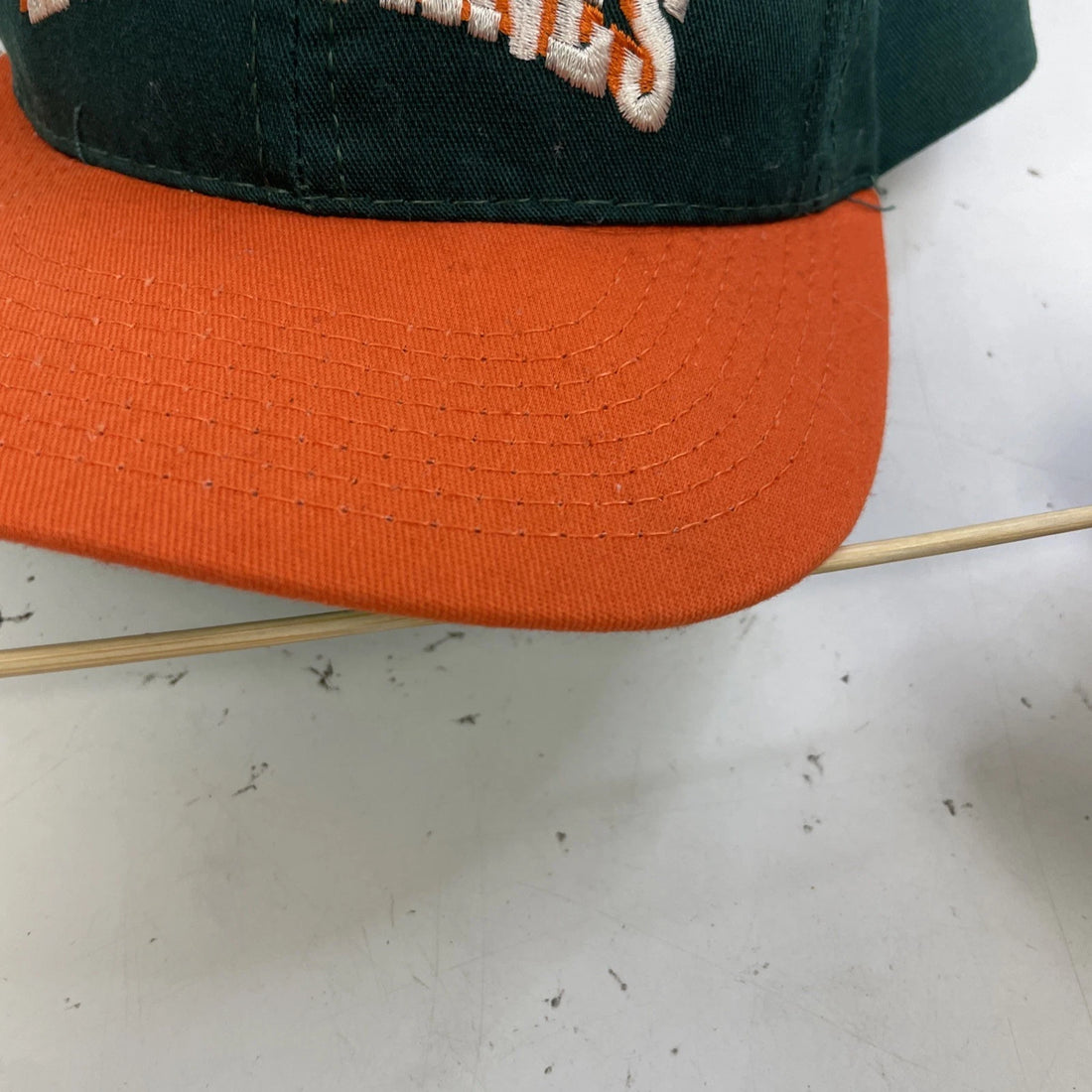 Vintage Miami Hurricanes The Game Snapback Hat Cap OSFA 90s NCAA