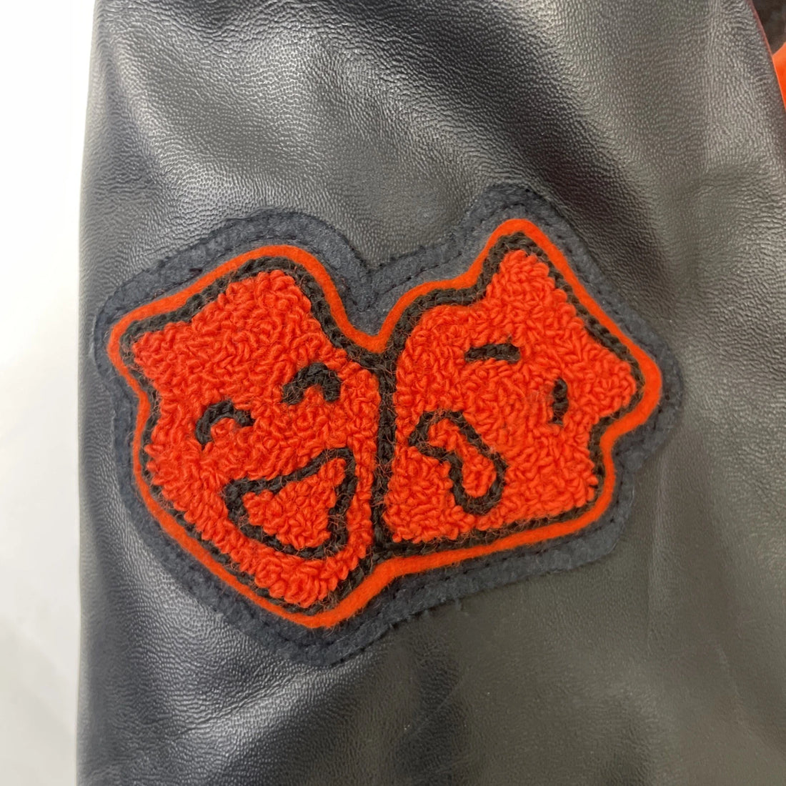 Vintage Tigers Fine Arts Butwin Wool Leather Varsity Jacket Size Large