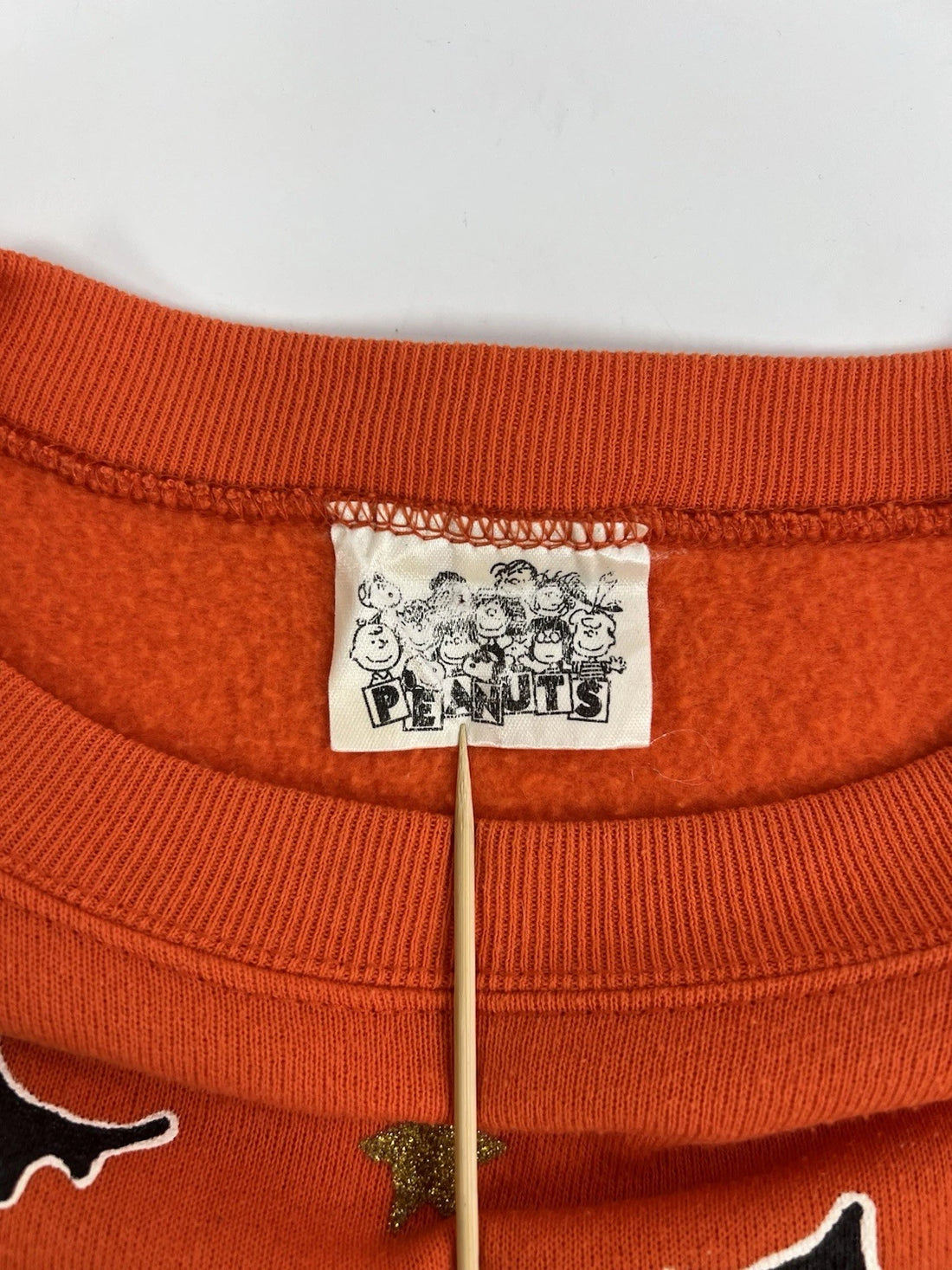 Vintage Halloween Joe Cool Peanuts Crewneck Sweatshirt Size Large 90s