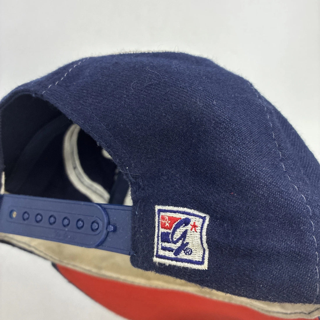 Vintage Detroit Tigers The Game Wool Snapback Hat Cap OSFA 90s MLB