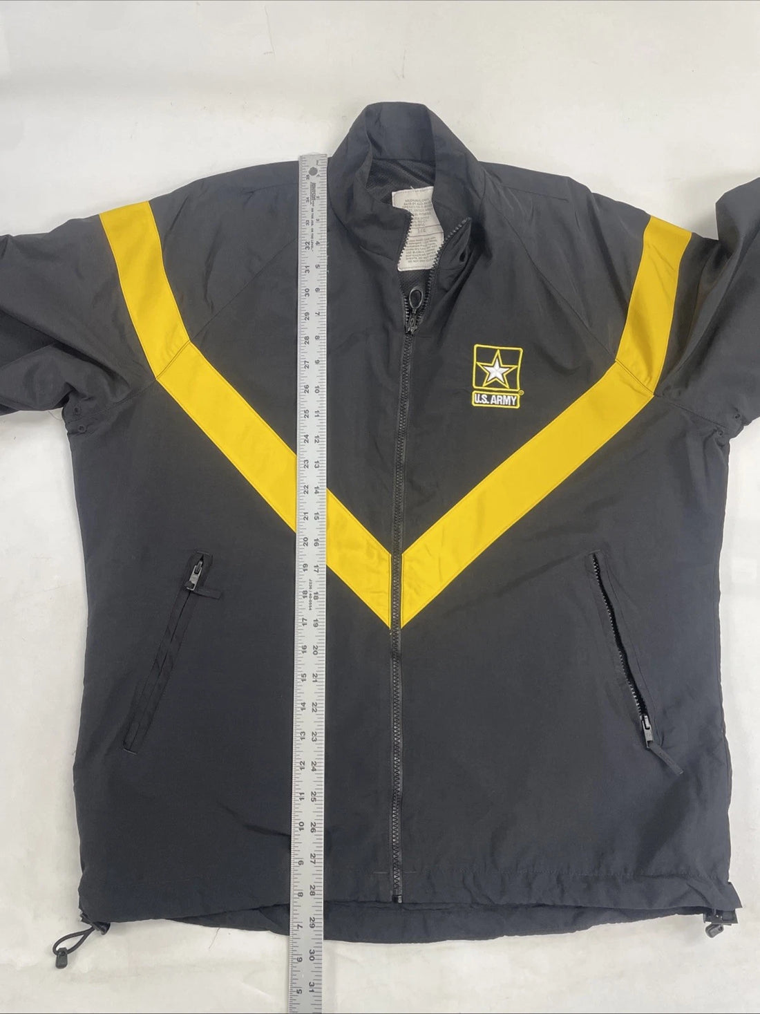 Vintage US Army Windbreaker Light Jacket Medium Long