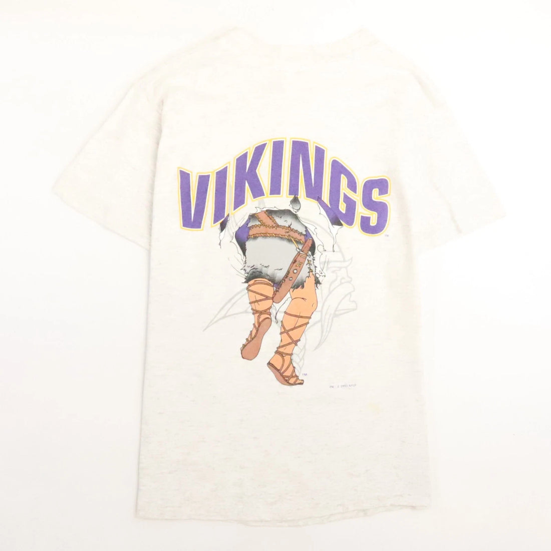 Vintage Minnesota Vikings Breakthrough Nutmeg T-Shirt Size Large NFL