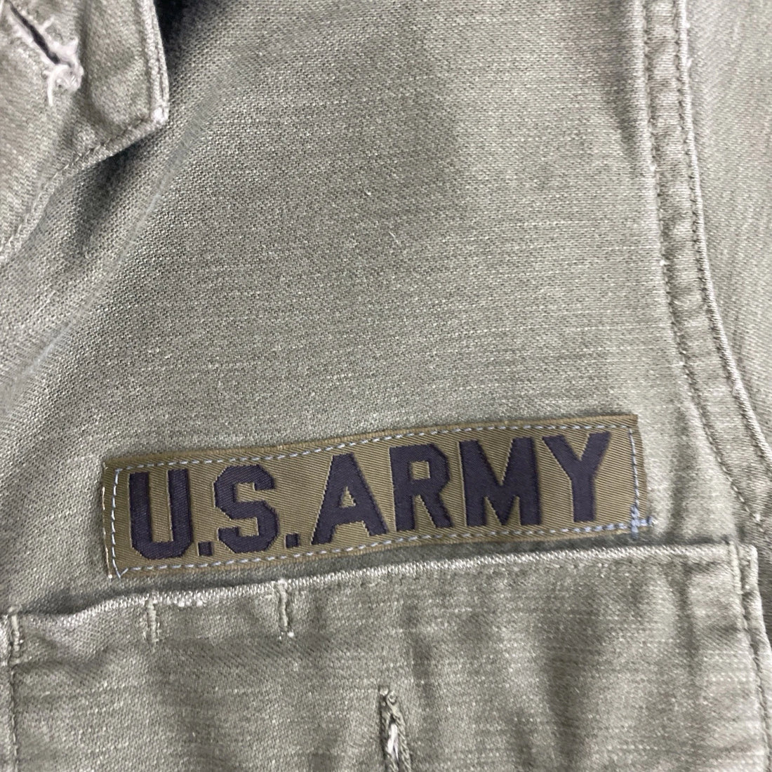 Vintage U.S. Army Military Button Up Shirt Size 14 1/2 X 31