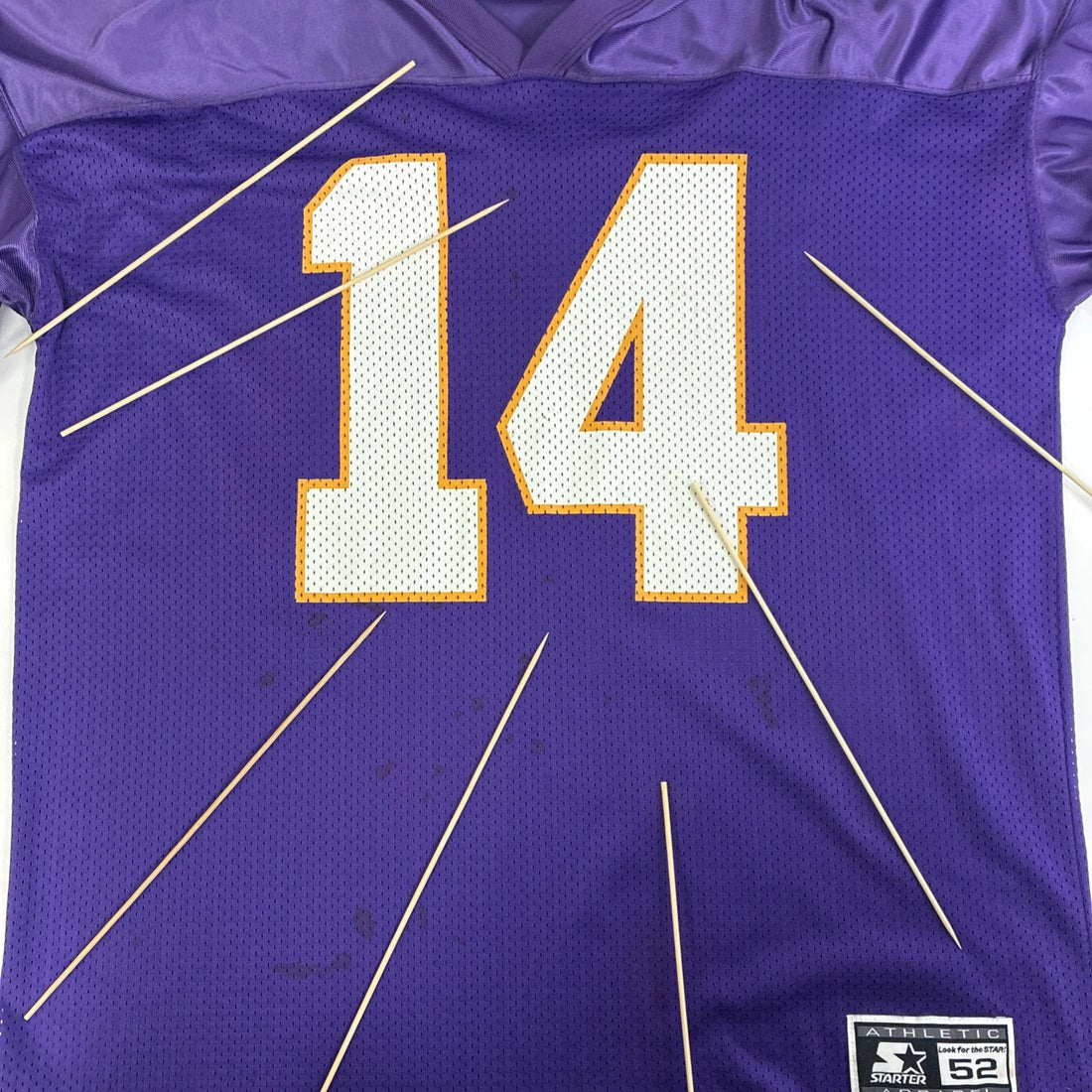 Vintage Minnesota Vikings Brad Johnson Starter Jersey Size XL NFL