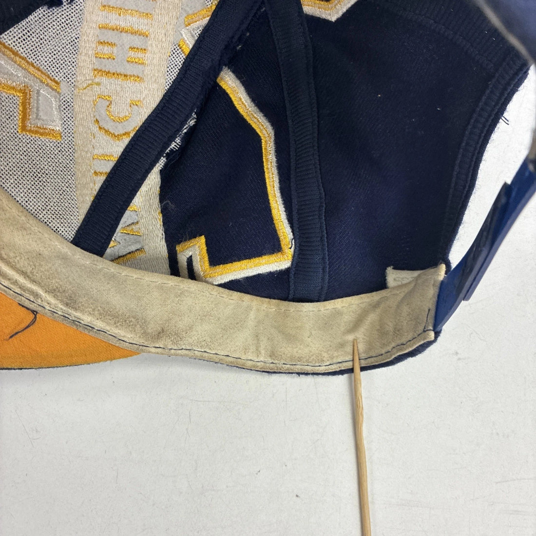 Vintage Michigan Wolverines The Game Wool Snapback Hat OSFA NCAA