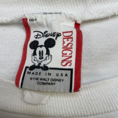 Vintage Mickey Mouse Epcot Disney T-Shirt Size Large 90s