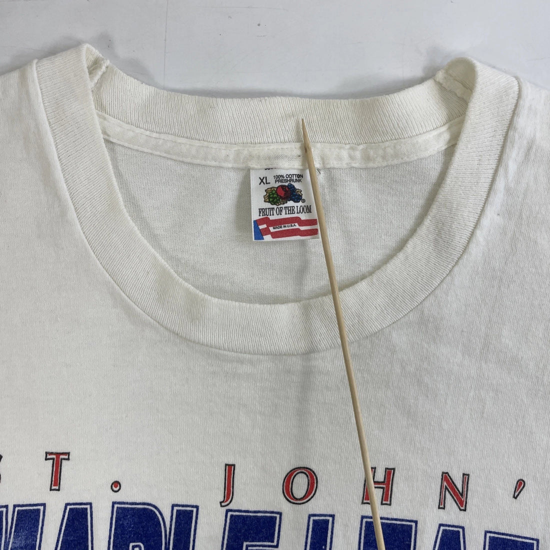 Vintage St. John's Maple Leafs Hockey Inaugural Year T-Shirt Size XL 90s AHL