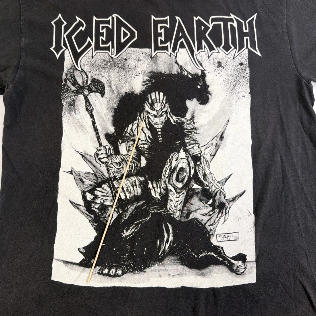 Vintage Iced Earth Tour Of The Wicked 99 T-Shirt Size XL 90s