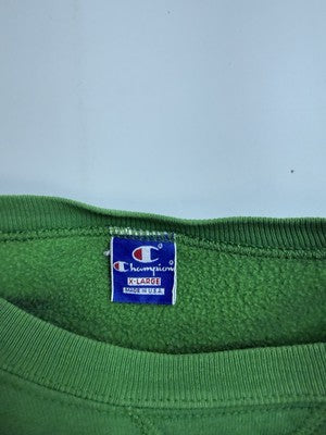 Vintage Champion Crewneck Sweatshirt Size XL Green 80s