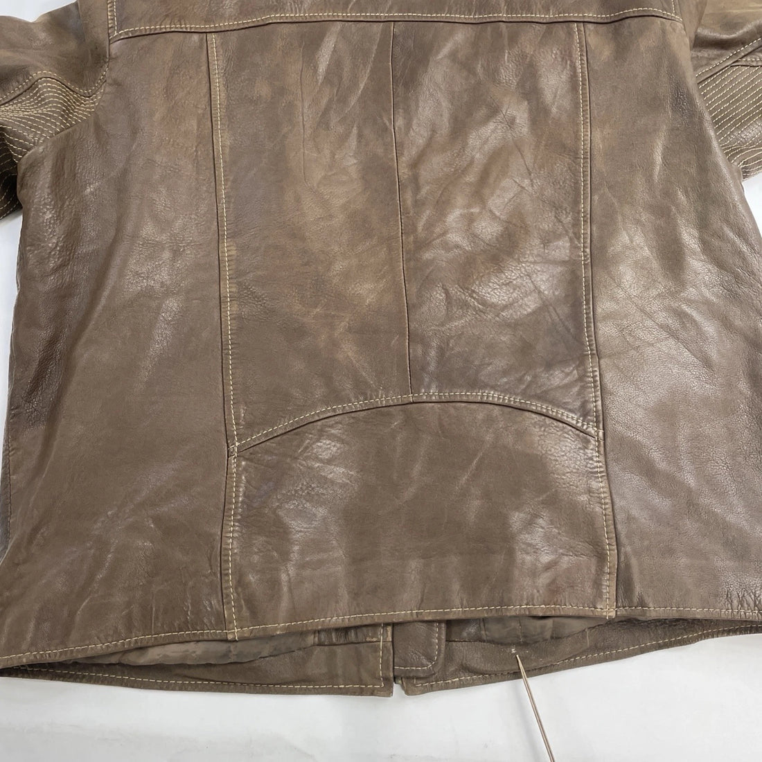 Danier Leather Coat Jacket Size XL Brown