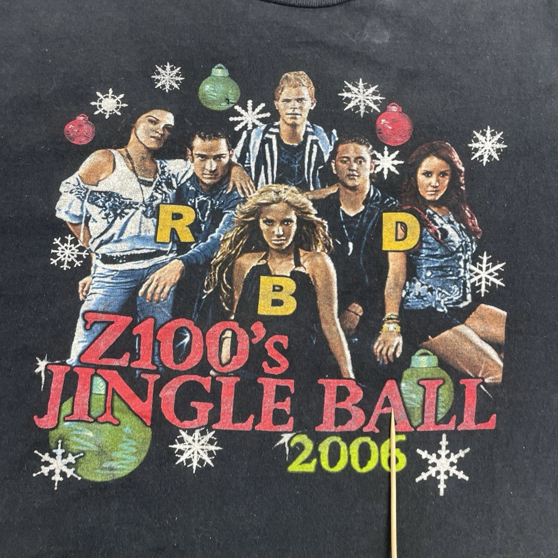 Vintage Z100's Jingle Ball 2006 T-Shirt Size Large Music