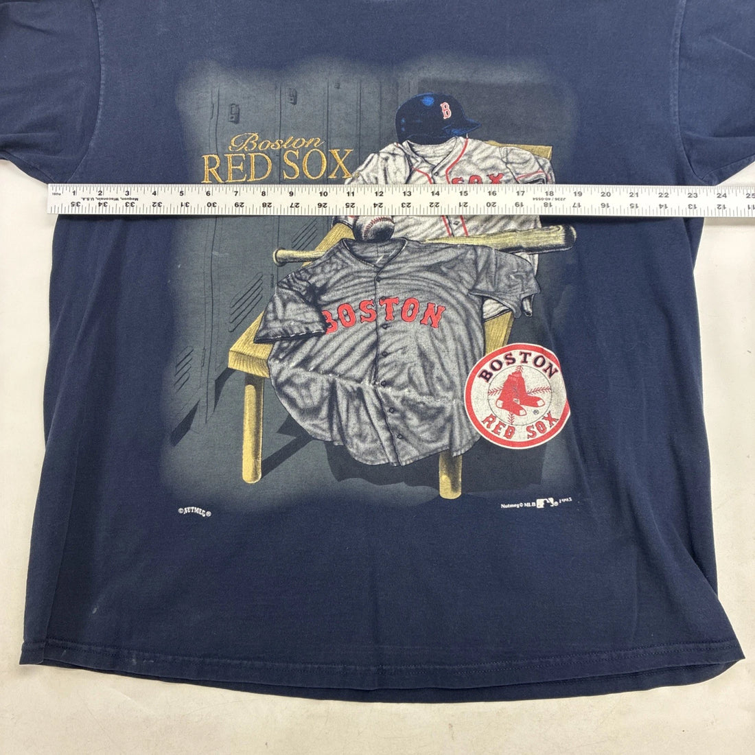 Vintage Boston Red Sox Nutmeg T-Shirt Size XL 90s MLB