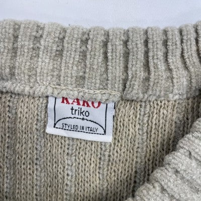 Kako Triko Crewneck Sweater Size XL Italy