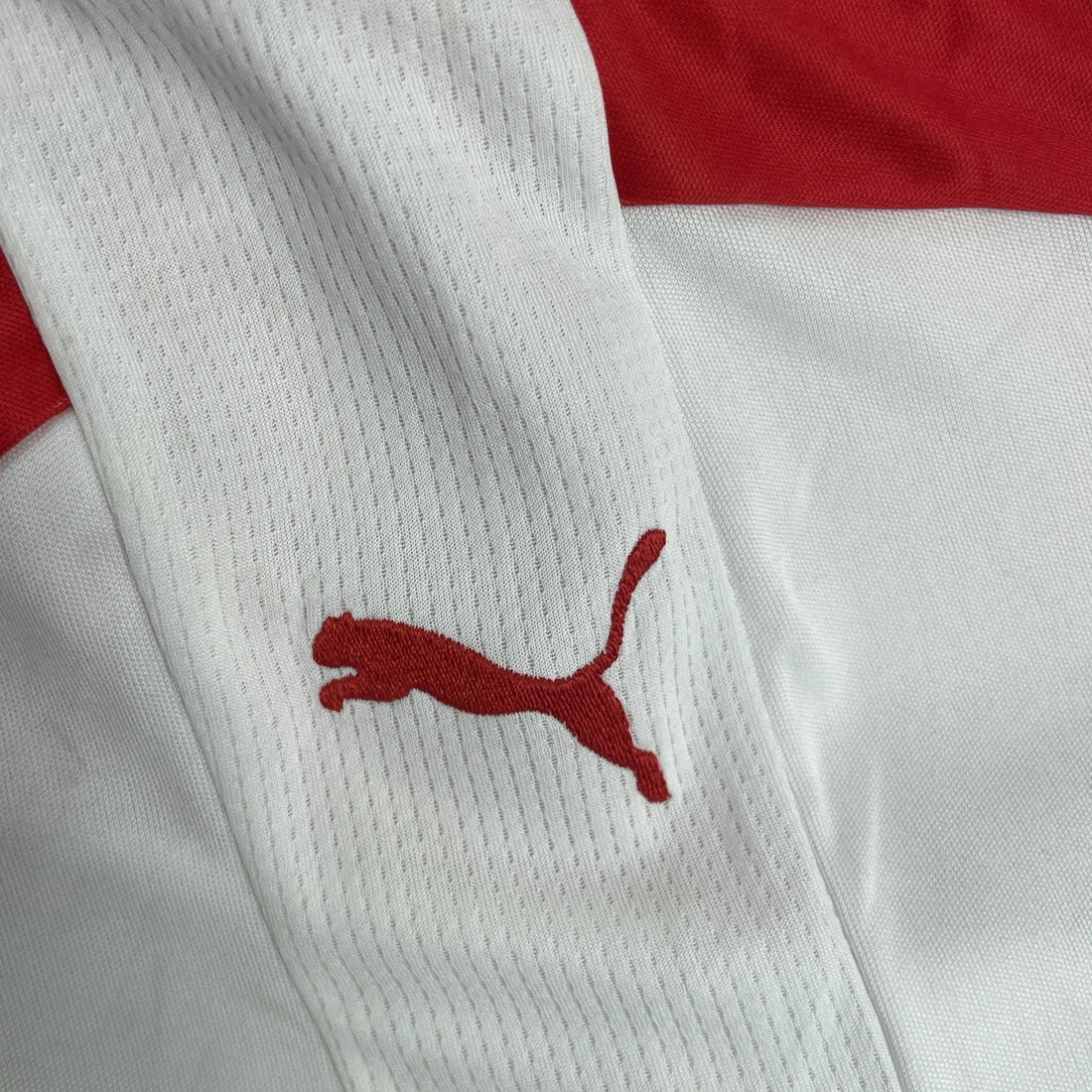 Arsenal FC Fly Emirates Puma Soccer Football Jersey Size Large