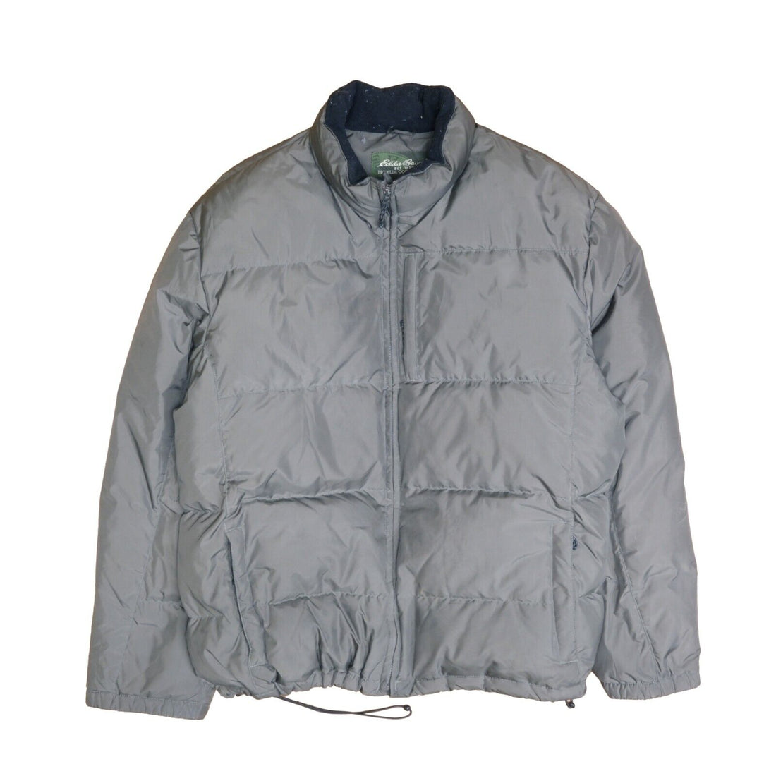 Eddie Bauer Puffer Jacket Size 2XL Green Goose Down Insulated
