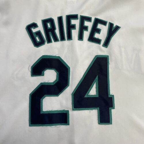 Vintage Seattle Mariners Ken Griffey Jr Authentic Jersey Size 56 MLB