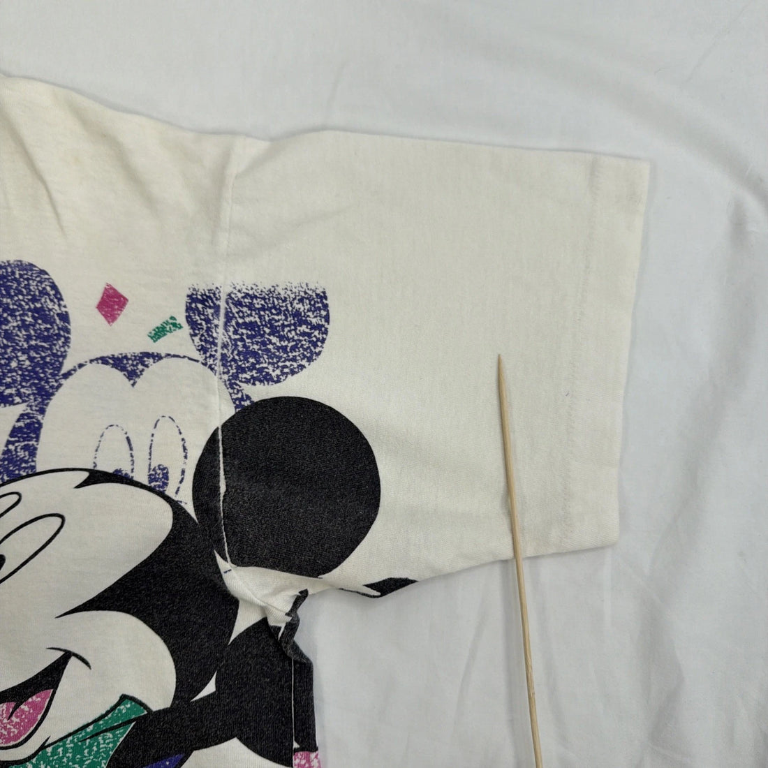Vintage Mickey Minnie Mouse Disney T-Shirt Size XL All Over Print 90s