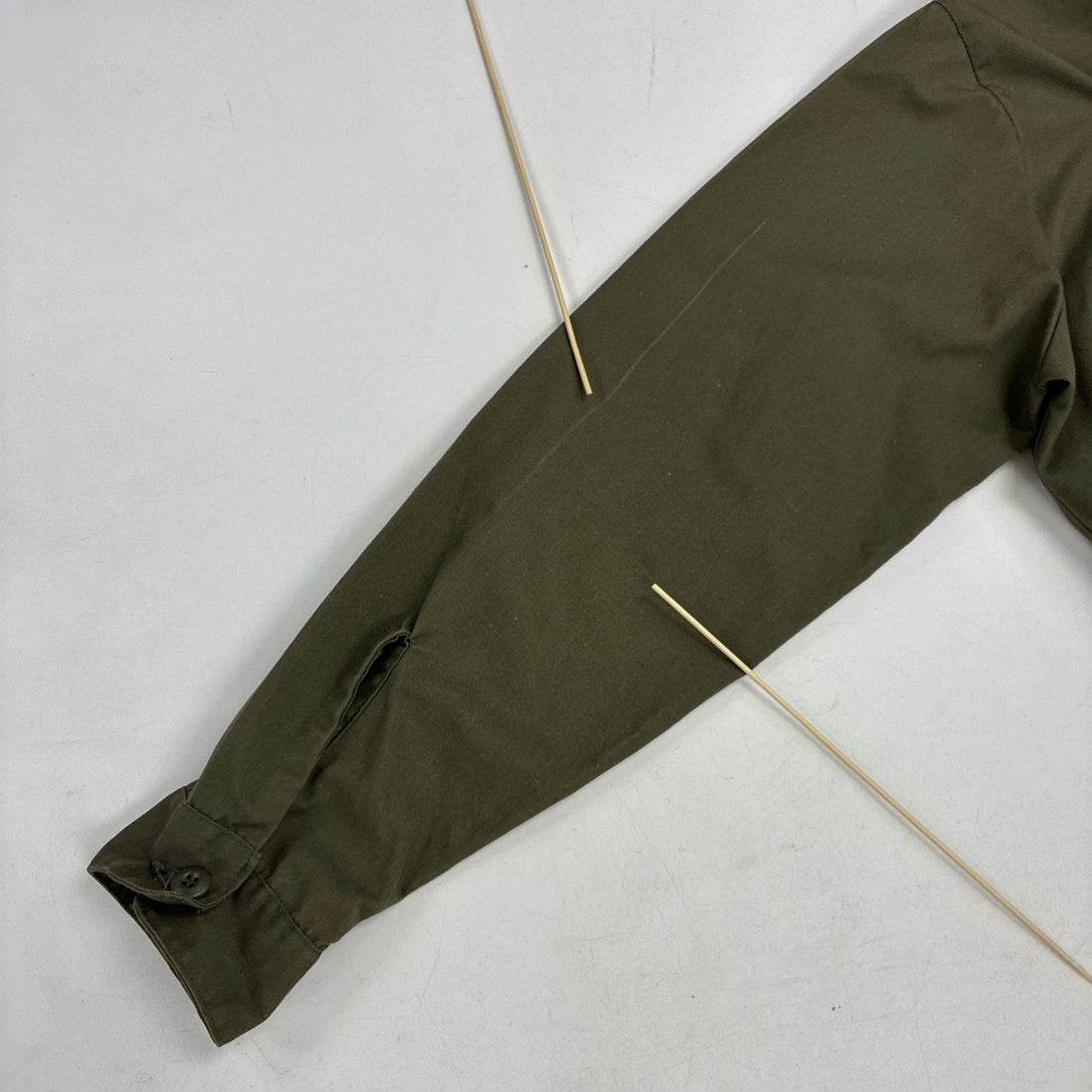 Vintage OG 507 Military Shirt Size 15 1/2 X 35