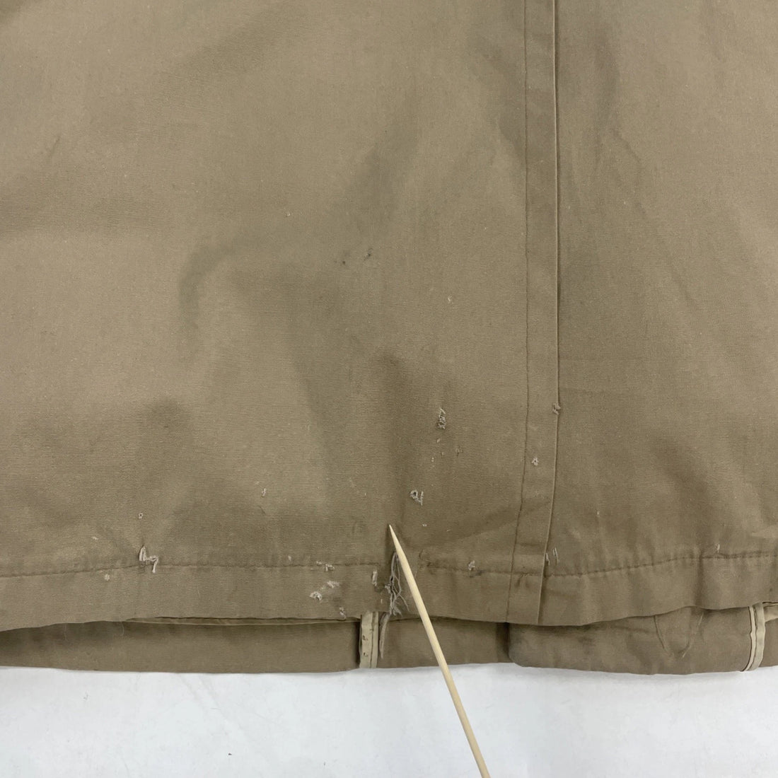 Vintage L.L. Bean Down Mainer Parka Coat Jacket Size Large Brown