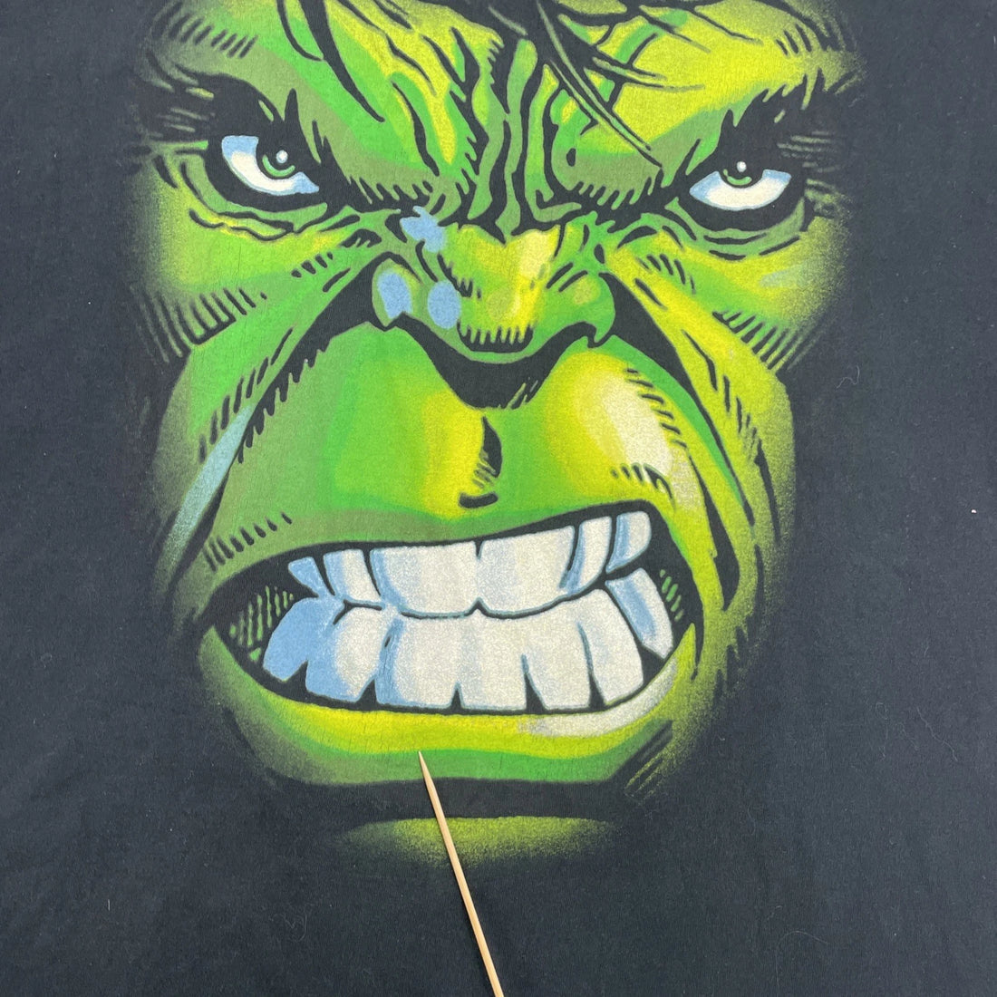 Vintage Incredible Hulk Marvel Mad Engine T-Shirt Size XL Comics 2003