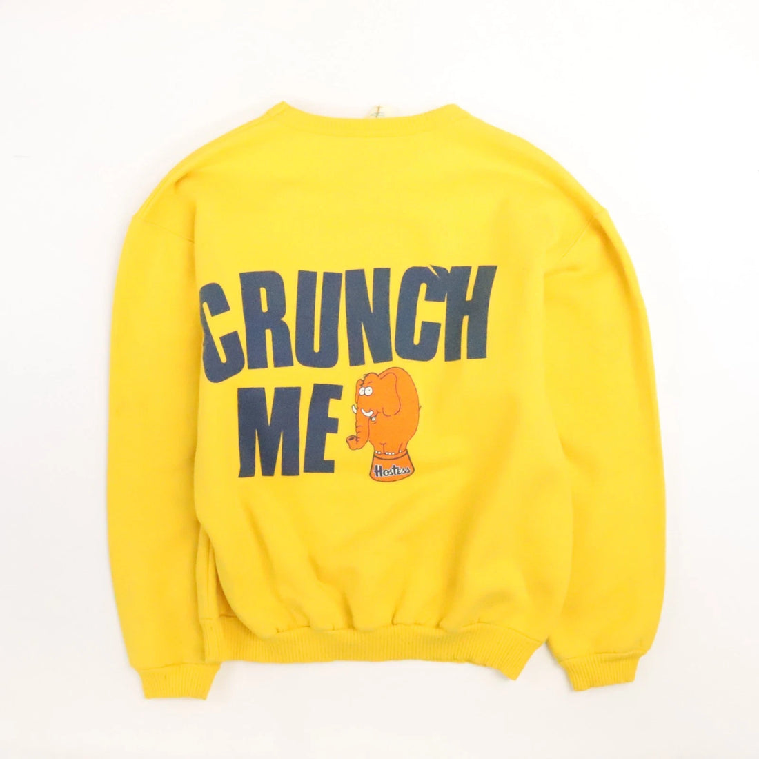 Vintage Crunch Me Hostess Crewneck Sweatshirt One Size Double Sided