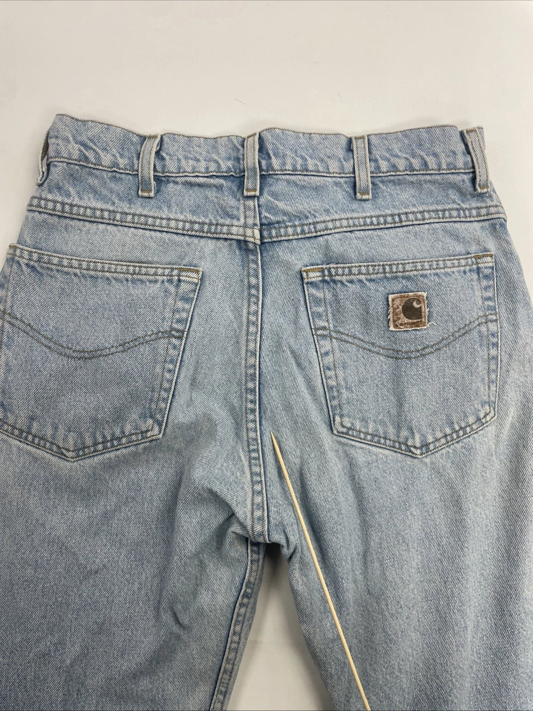 Vintage Carhartt Denim Jeans Pants Size 32 X 32