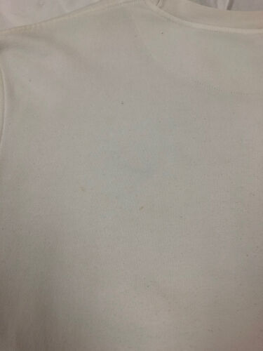 Vintage Nike Sweatshirt Crewneck Size Large White Embroidered Swoosh