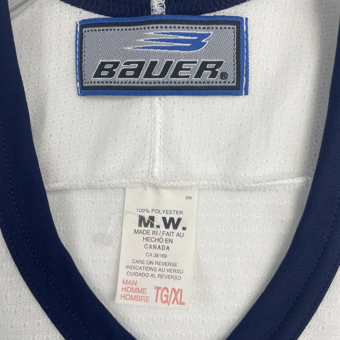 Vintage Barrie Colts Bauer Hockey Jersey Size XL CHL OHL