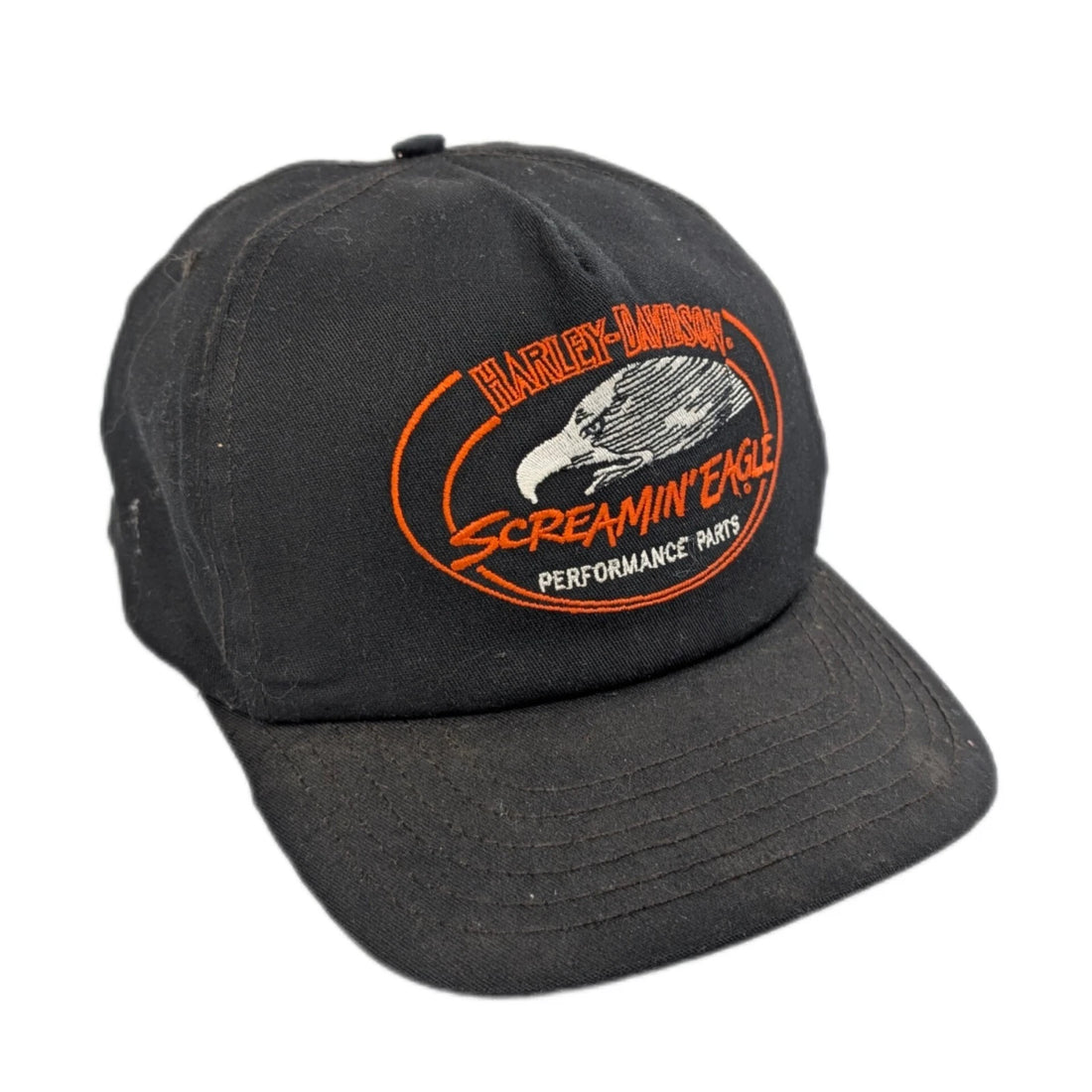 Vintage Harley Davidson Motorcycles Screamin' Eagle Snapback Hat OSFA