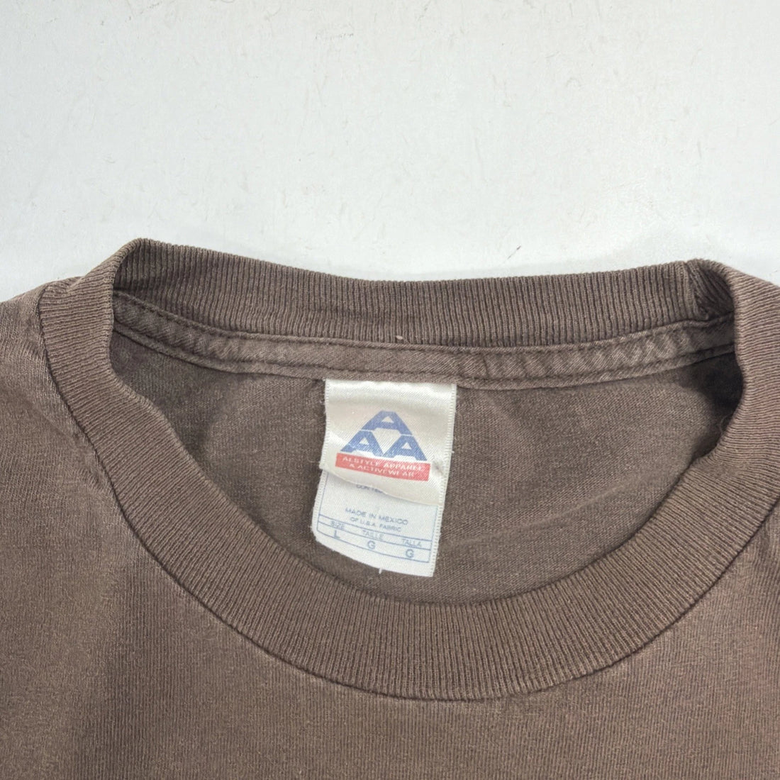 Vintage The Beatles Let It Be T-Shirt Size Large Brown