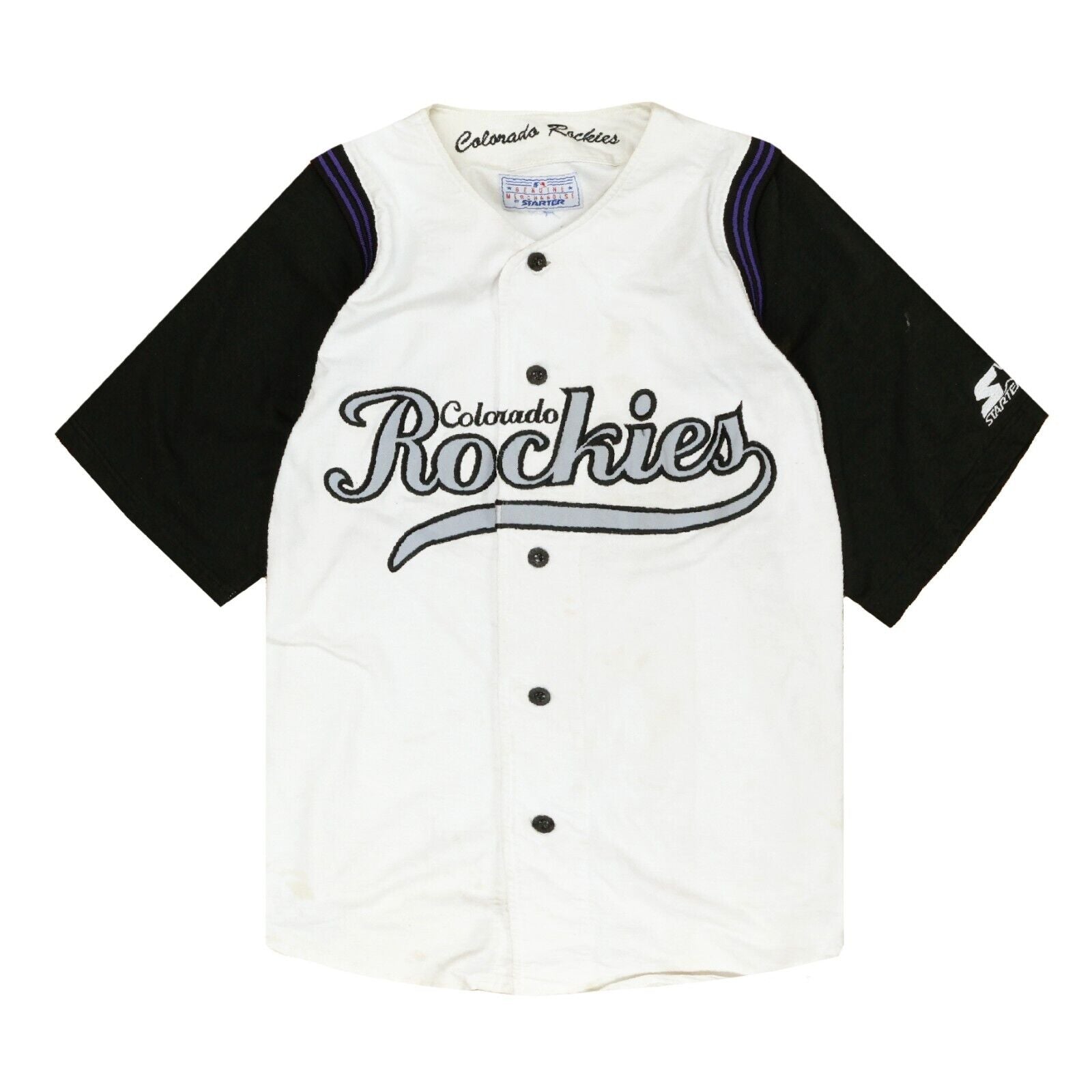 VTG Colorado rockies starter uniform XL