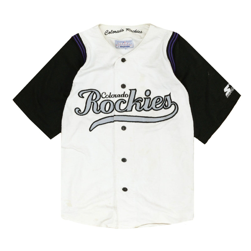 Pre Loved - 90s Starter MLB Colorado Rockies Jersey by Vintage by The Real  Deal Online, THE ICONIC