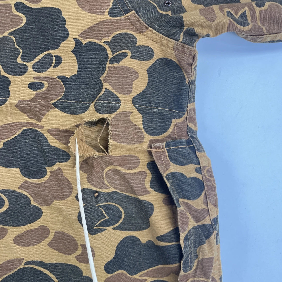 Vintage Saftbak Duck Camo Hunting Jacket Size Large