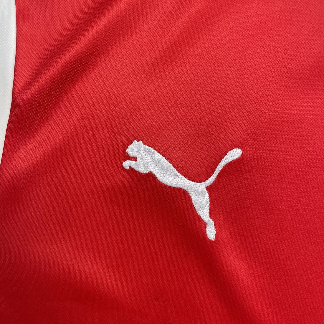 Arsenal FC Fly Emirates Puma Soccer Football Jersey Size Large