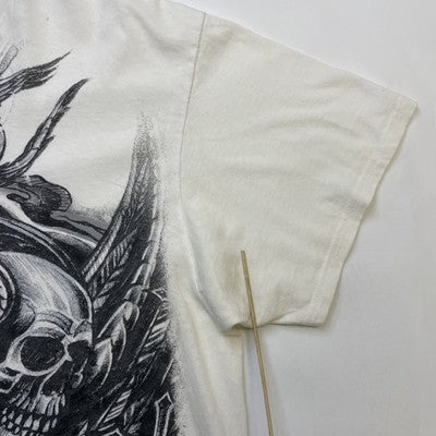 Vintage Loyalty Skull Skeleton T-Shirt Size XL Y2K