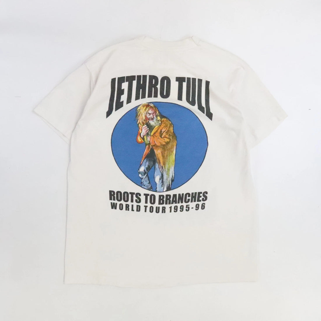 Vintage Jethro Tull Roots To Branches Tour T-Shirt Size Large 1996 90s