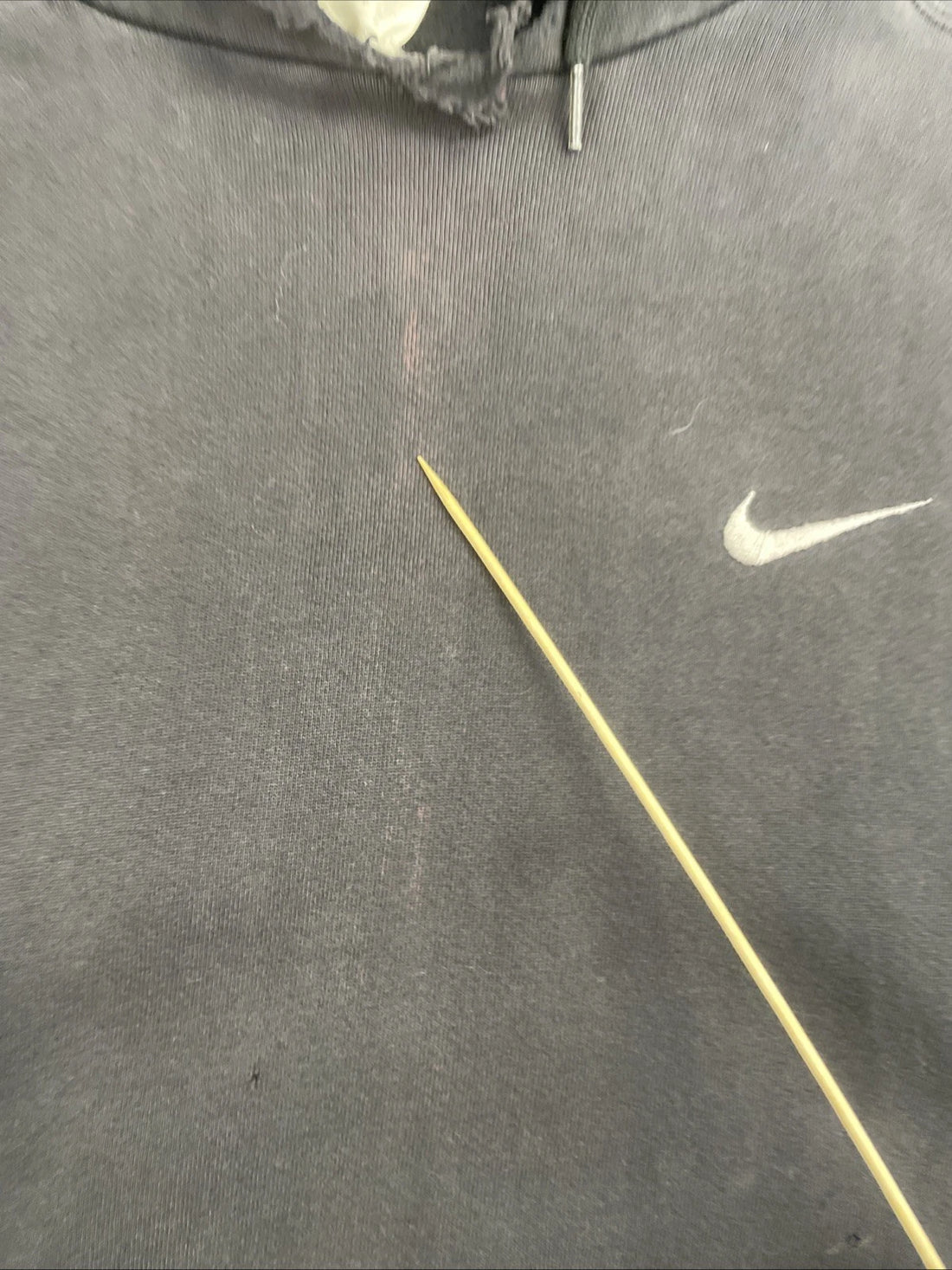 Vintage Nike Sweatshirt Hoodie Size Large Black