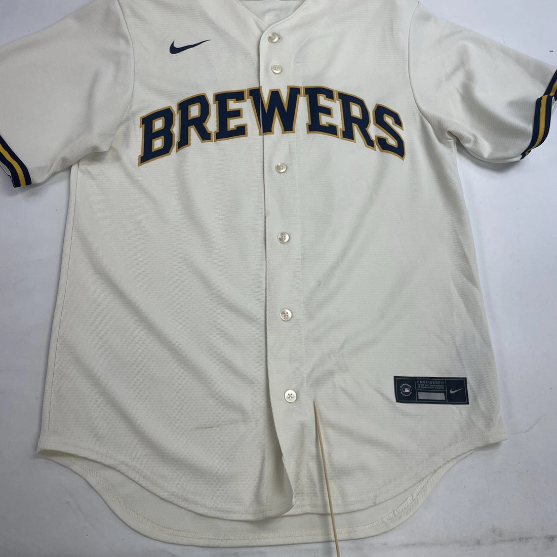 Milwaukee Brewers Sal Frelick Nike Baseball Jersey Size Medium MLB