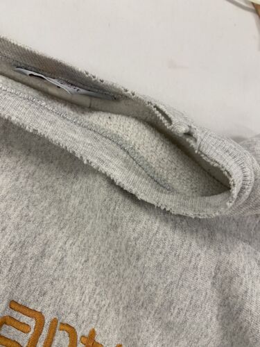 Vintage Carhartt Sweatshirt Crewneck Size XL Gray Spell Out