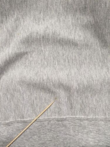 Vintage Pomfret Champion Reverse Weave Sweatshirt Size Large Gray 80s