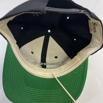 Vintage Minnesota North Stars Script Sports Specialties Snapback Hat Cap 90s NHL
